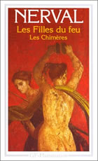Couverture: Les filles du feu de Gérard de Nerval