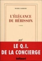 Couverture: L'élégance du hérisson de Muriel Barbery