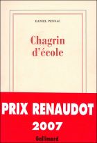 Couverture: Chagrin d'école de Daniel Pennac
