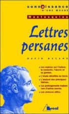 Couverture: Les lettres persanes de Charles-Louis Montesquieu