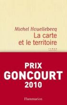 Couverture: La carte et le territoire de Michel Houellebecq