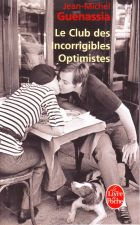 Couverture: Le club des incorrigibles optimistes de Jean Michel Guenassia