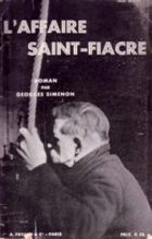 Couverture: L'affaire saint Fiacre - La fuite de M. monde de Georges Simenon