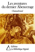 Couverture: Les aventures du dernier Abancérage de François René Chateaubriand