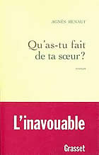 Couverture: Qu'as-tu fait de ta soeur ? de Agnes Renaut