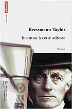 Couverture: Inconnu à cette adresse de Kressmann Taylor