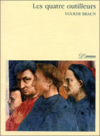 Couverture: Les quatre outilleurs de Volker Braun